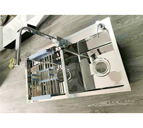 CHẬU RỬA CHÉN INOX 201 CRC6812