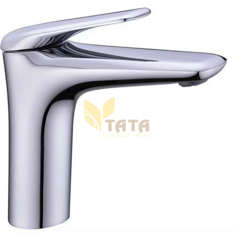 Vòi Lavabo Nóng Lạnh 20cm Inox 304 TATA VLB6885