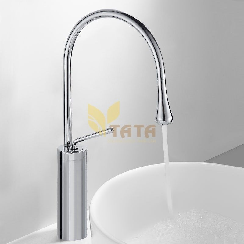 Vòi Lavabo Nóng Lạnh Đồng Mạ Crome 30CM VLVB6820