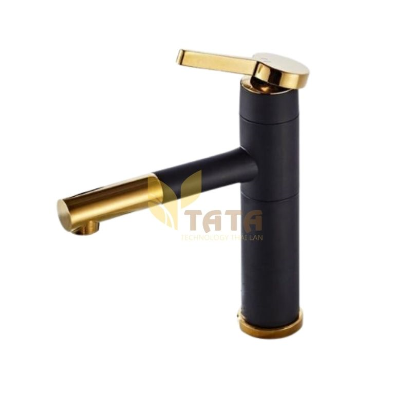 Vòi Lavabo Nóng Lạnh Sơn Tĩnh Điện 20cm VLVB6862 