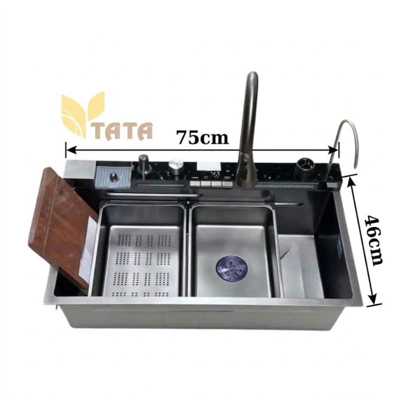 Combo Chậu Rửa Chén Thông Minh TATA CRC6882