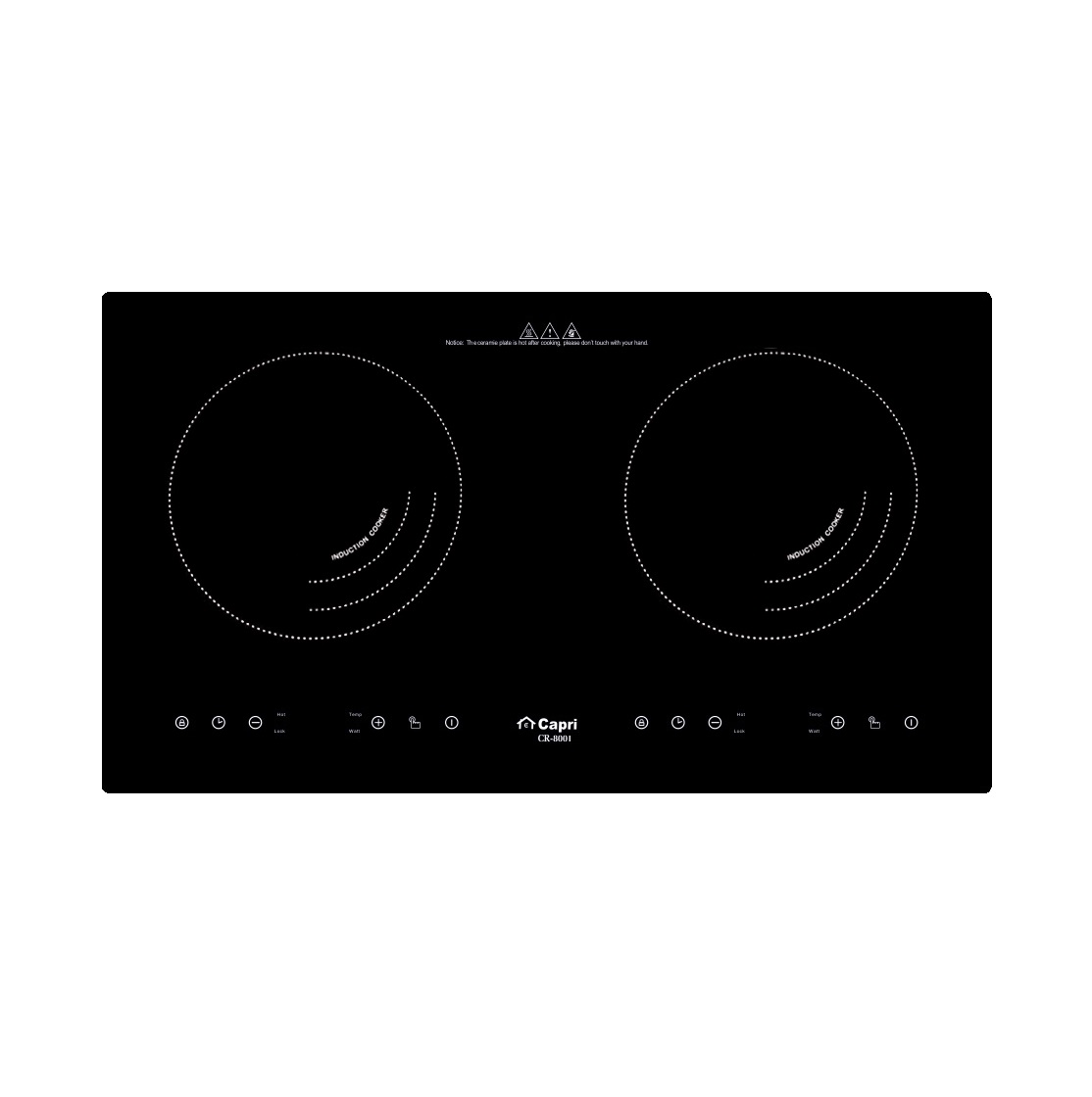 BẾP TỪ ĐÔI CAPRI CR-800I