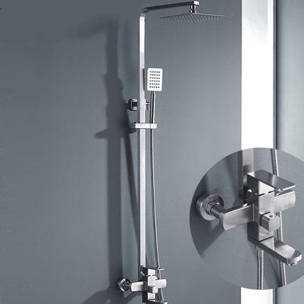 Sen Cây Nóng Lạnh Vuông Inox 304 Bóng SC6827