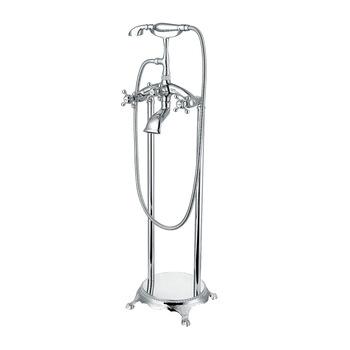 Sen Cây Đồng Thau Mạ Crome Đặt Sàn Bồn Tắm Nằm TaTa SC-6836