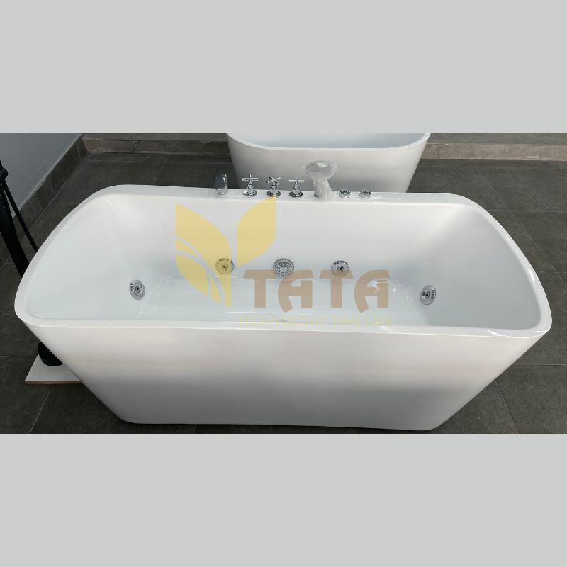 Bồn Tắm Nằm Massage Có Sen Vòi TATA BTN-6857