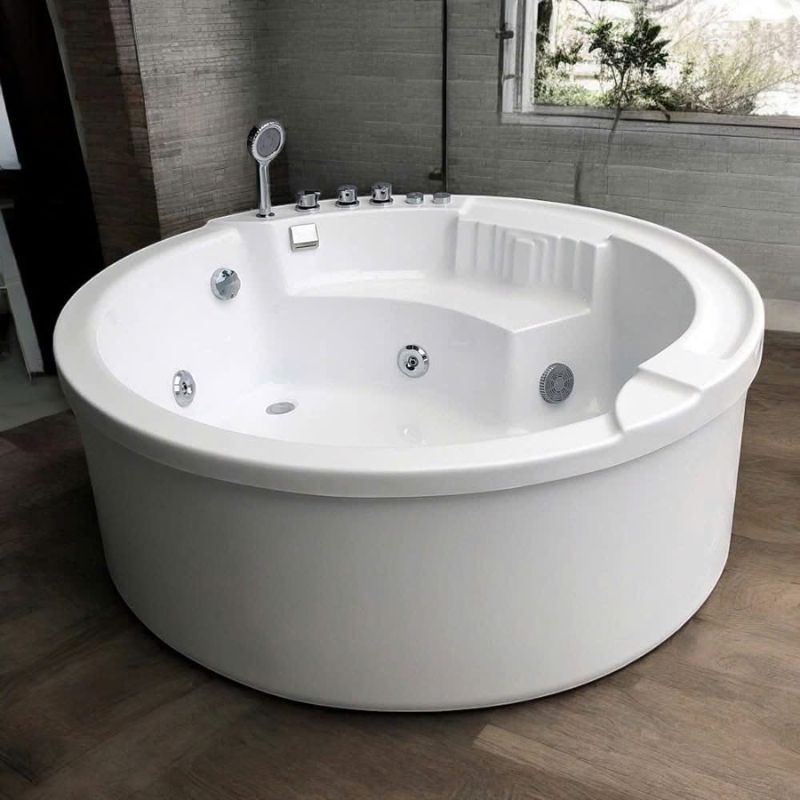 BỒN TẮM NẰM MASSAGE TRÒN CAO CẤP VATO BTNVT7700