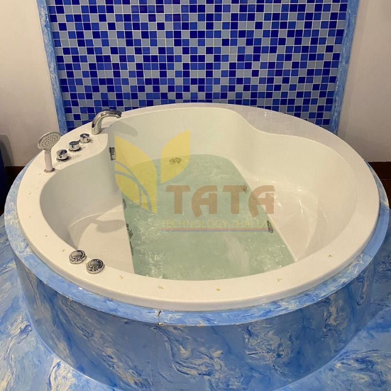 BỒN TẮM NẰM NGÂM TRÒN CAO CẤP TATA BTN-6869