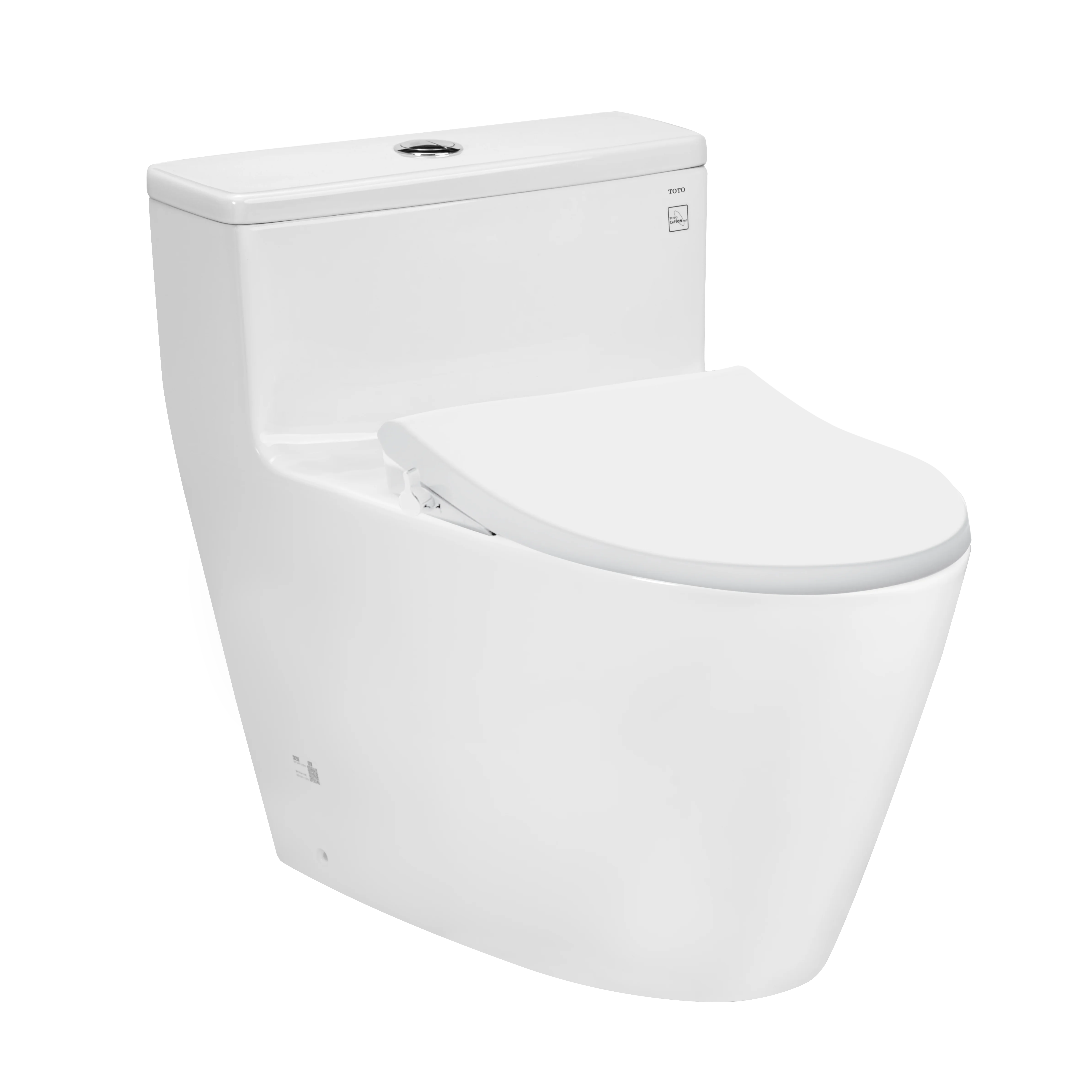 Bàn cầu 1 khối kèm nắp rửa cơ ECOWASHER MS625DE4