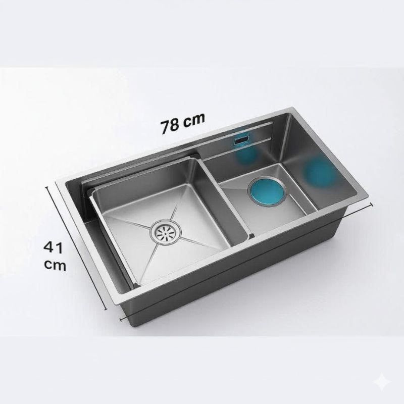 CHẬU RỬA CHÉN ÂM ĐÁ TATA CRC6898