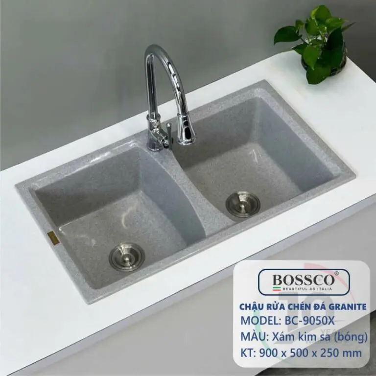 Chậu rửa chén đá GRANITE Bossco – BC-905025