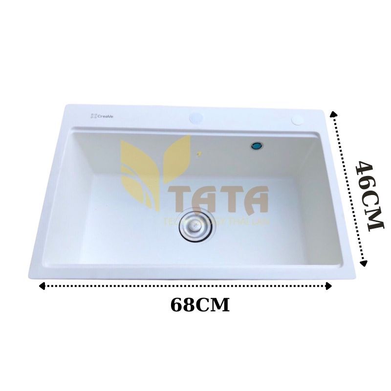 Chậu Rửa Chén Đá 1 Hộc TATA CRC6892