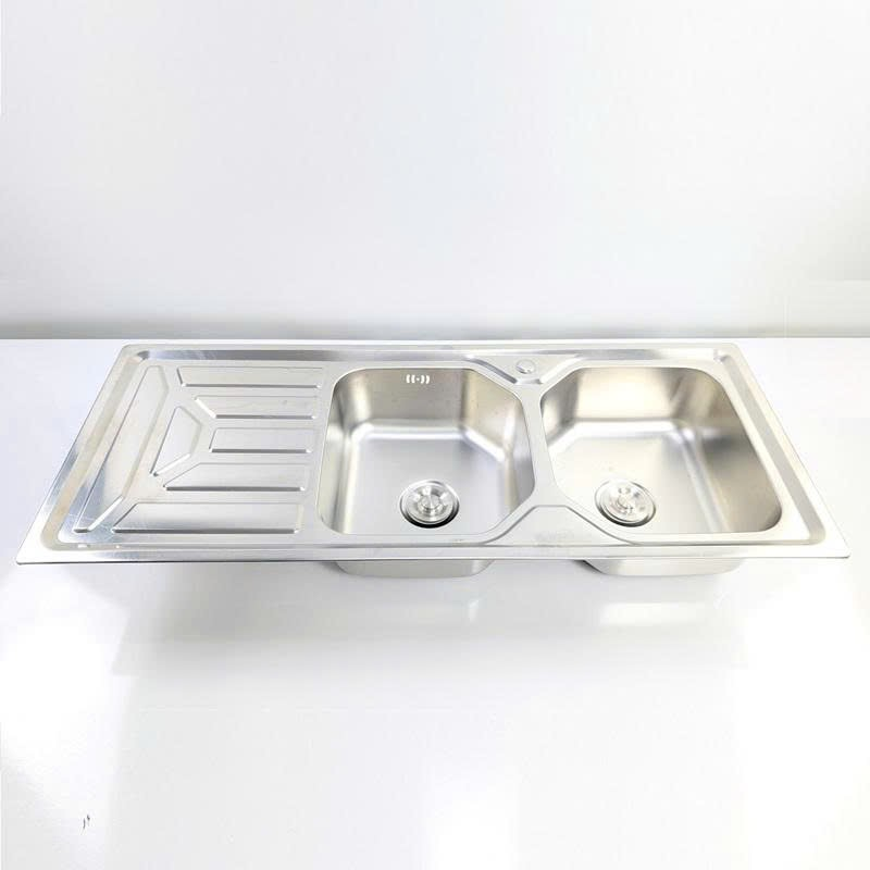 CHẬU RỬA CHÉN INOX 304 CÁNH TRÁI (1m2x50cm) CAO CẤP CRC6972