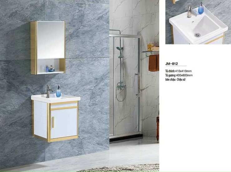 Tủ lavabo nhựa PVC TLB6810