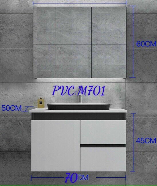 BỘ TỦ LAVABO TATA TLB6803