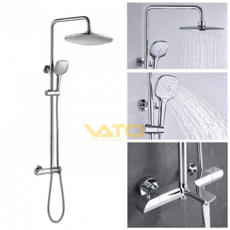 Sen Cây Đồng Thau Mạ Crome VATO SCVT6714