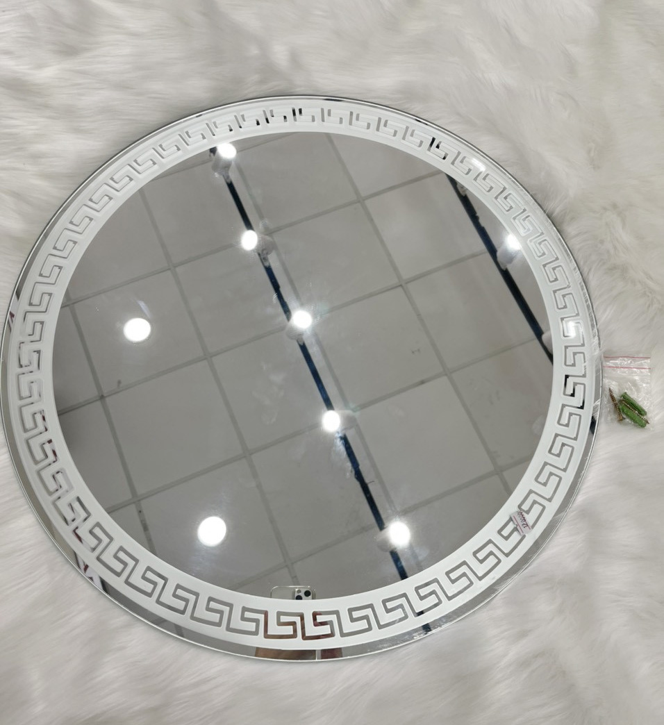Gương tròn viền hoa văn TaTa GL20