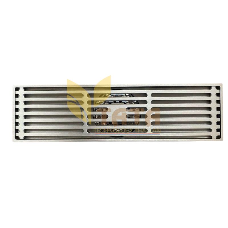 Phiễu Thoát Sàn Dài Inox Mờ Chống Hôi TATA PT19