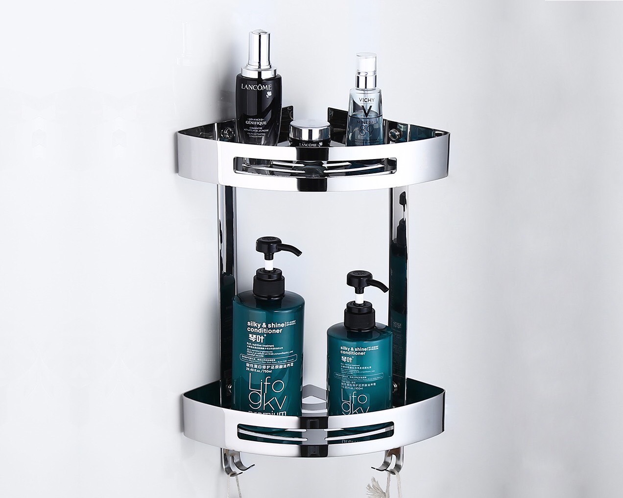 Kệ Góc Treo Tường INOX 304 RGT02
