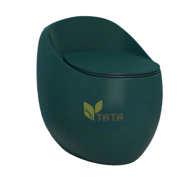 Bồn Cầu 1 Khối Trứng Xanh Rêu TATA BC6879