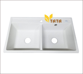 CHẬU RỬA CHÉN MÀU TRẮNG CRC6816