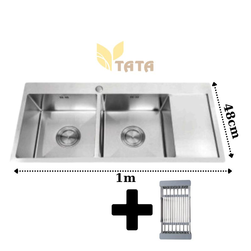 Chậu Rửa Chén INOX 304 CRC6830 Cao Cấp