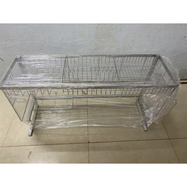KỆ ÚP CHÉN INOX 304 1 TẦNG ĐA NĂNG KC03
