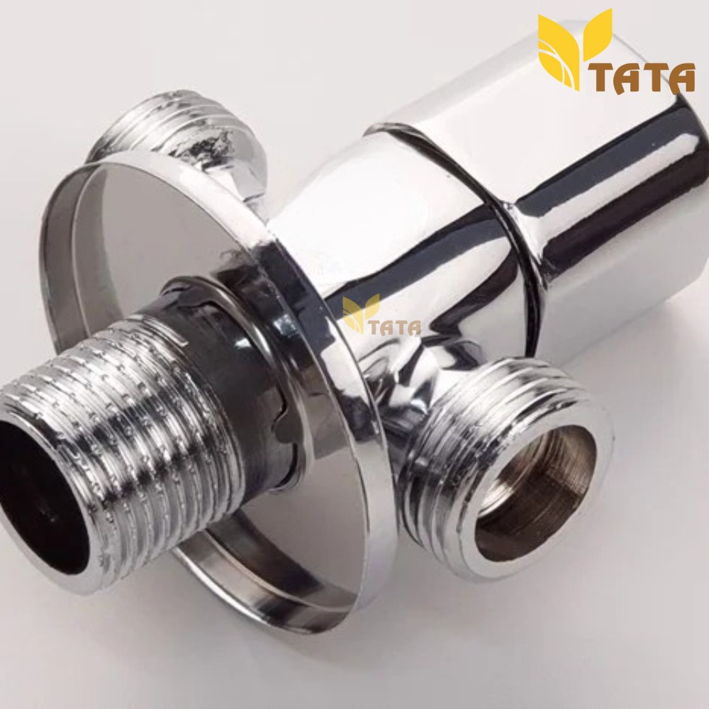Van T Cấp Nước đồng thau mạ crom