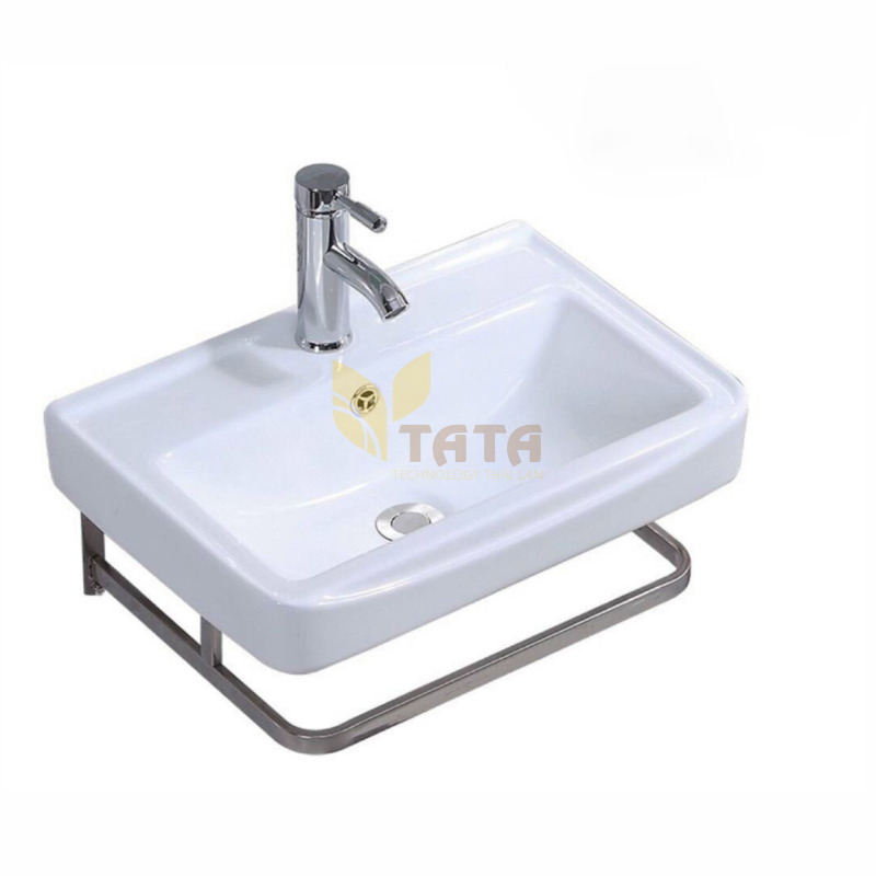 Chậu Lavabo Vuông Treo Tường TATA CLVB6848