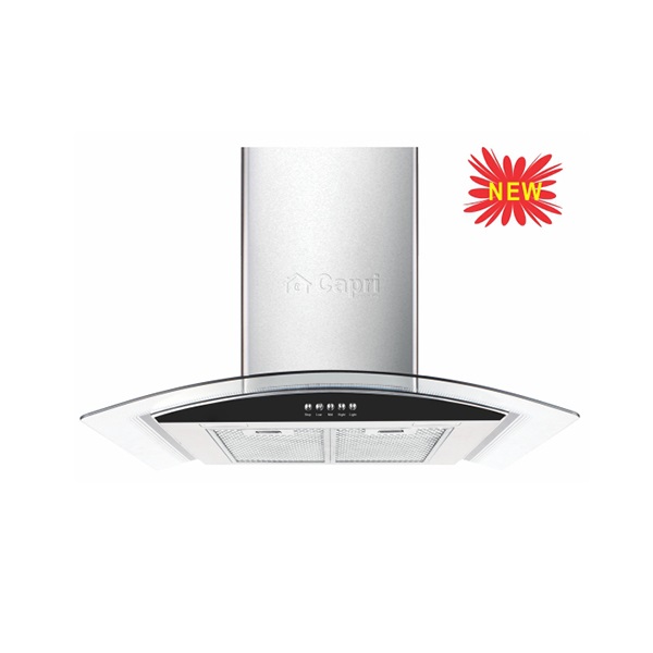 MÁY HÚT MÙI HIỆN ĐẠI KÍNH CONG CAPRI CR-636H