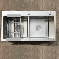 Chậu Chén 1M 2 HỐ INOX 201 CRC6829
