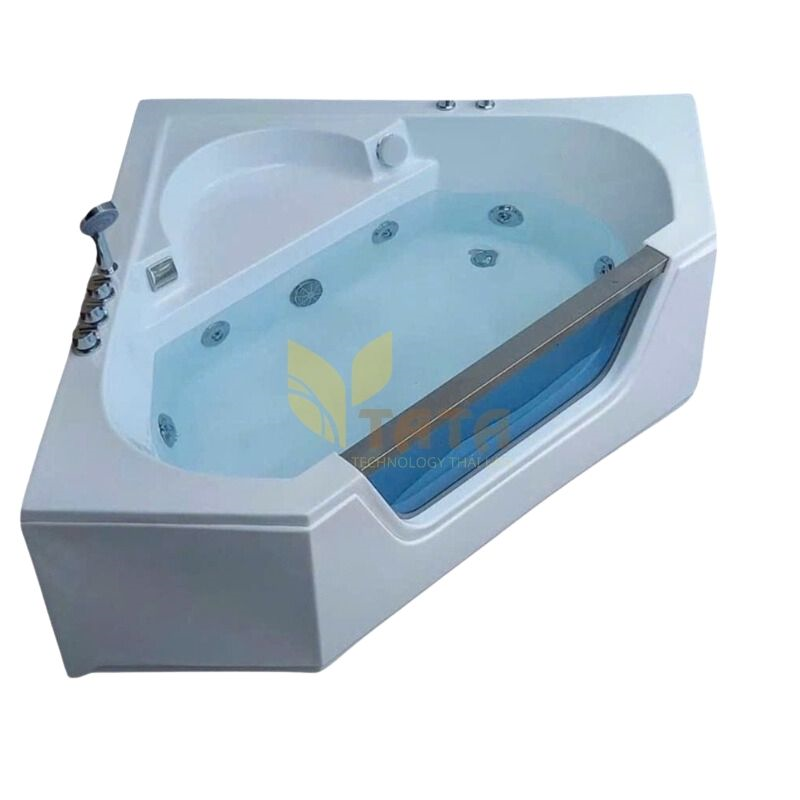 BỒN TẮM GÓC CÓ VÒI, MASSAGE TATA BTN6839