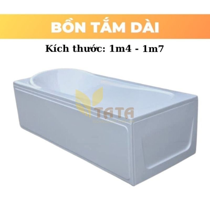 Bồn Tắm Nằm Dài Cao Cấp TATA BTN-6830