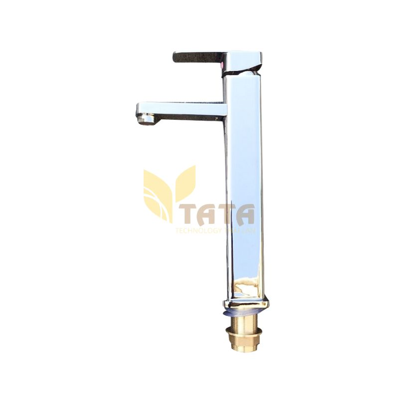 Vòi Lavabo Lạnh Đồng Thau Vuông 30cm VLVB6889