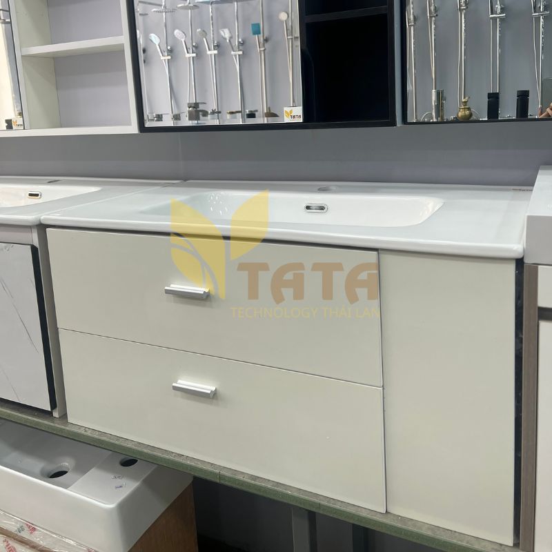 TỦ LAVABO NHỰA ĐẶC PVC 80x47 TATA TLVB6901