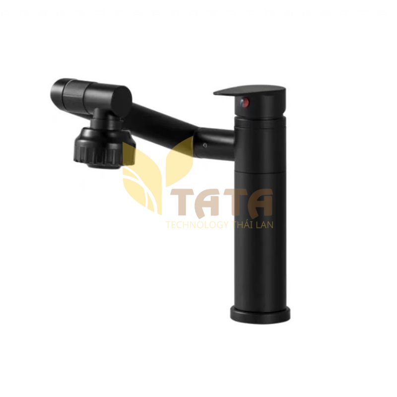VÒI LAVABO NÓNG LẠNH ĐEN TATA VLVB6921