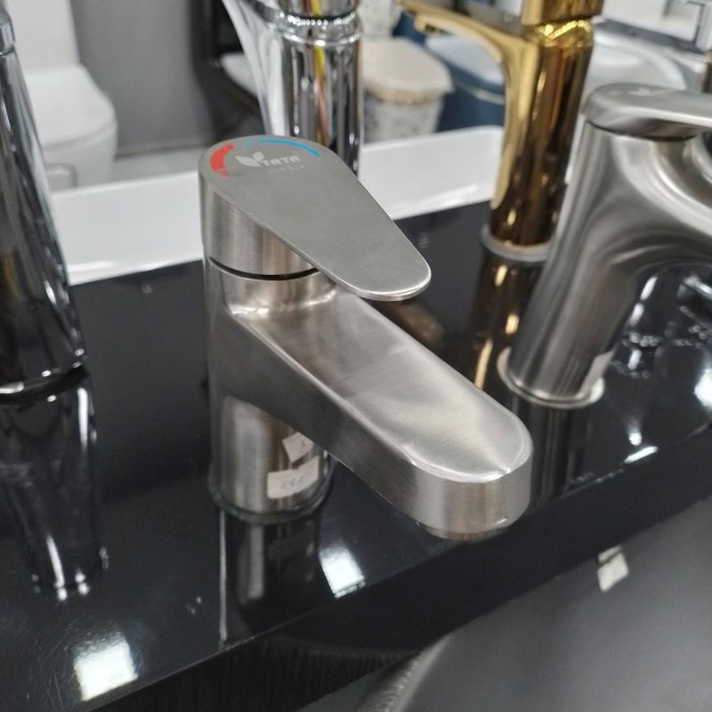 Vòi Lavabo Nóng Lạnh INOX 304 TATA VLVB6910