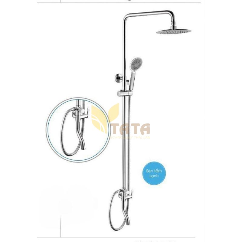 Sen Cây Tắm Lạnh Inox Bóng TATA SC6882