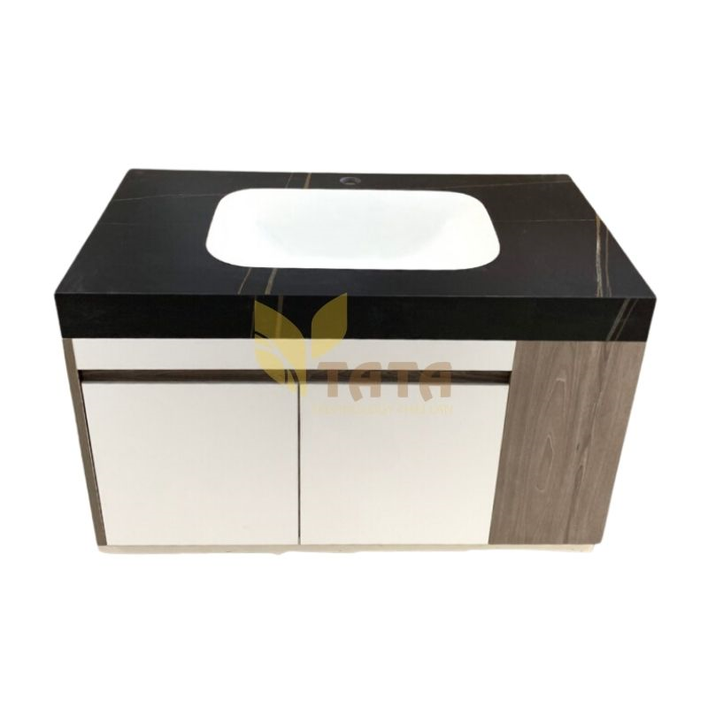 Tủ Lavabo Âm Bàn Đá Đen Tràn Viền TATA TLVB6889