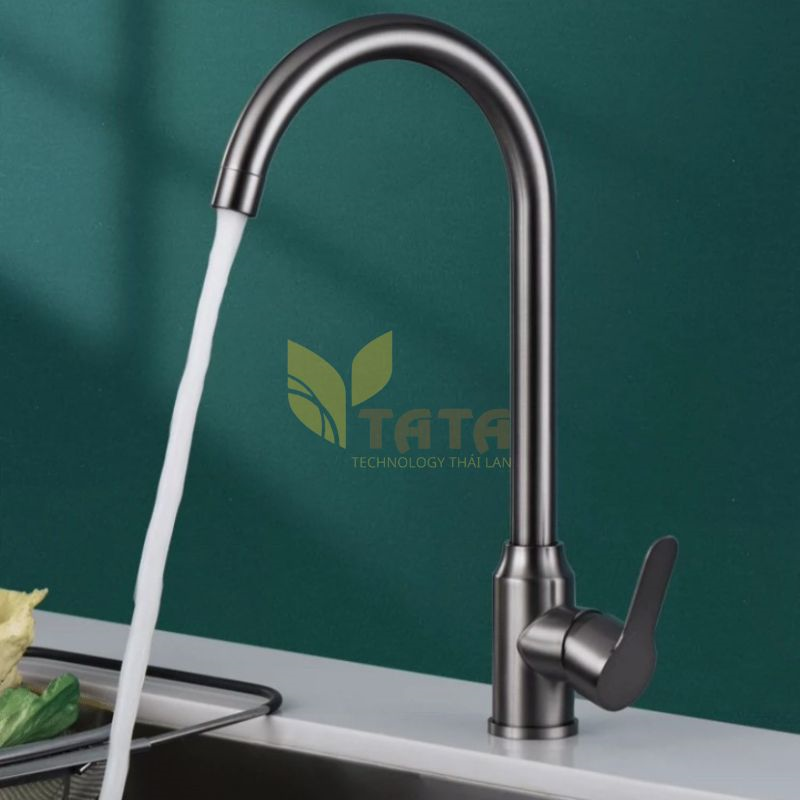 Vòi Rửa Chén Nóng Lạnh Inox 304 TATA VRC6841