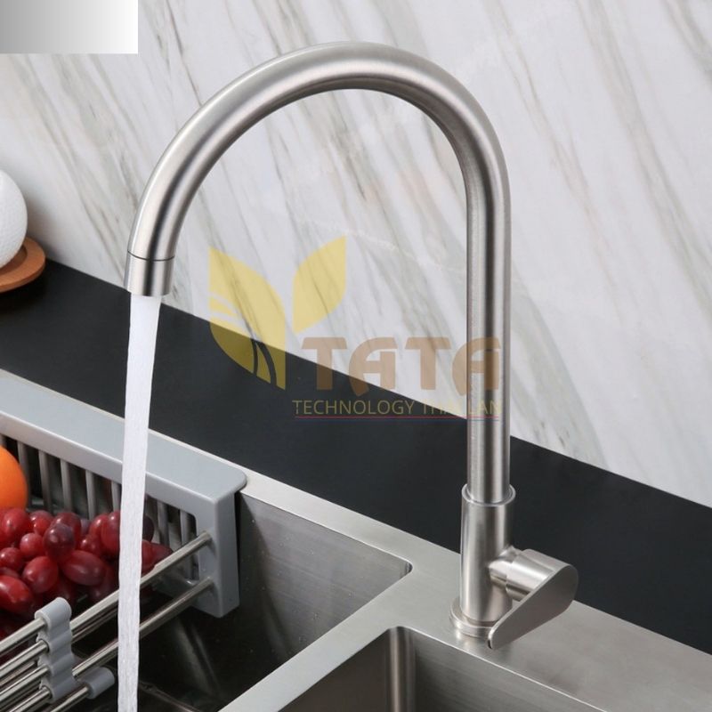 VÒI RỬA CHÉN LẠNH INOX CAO CẤP VRC6815